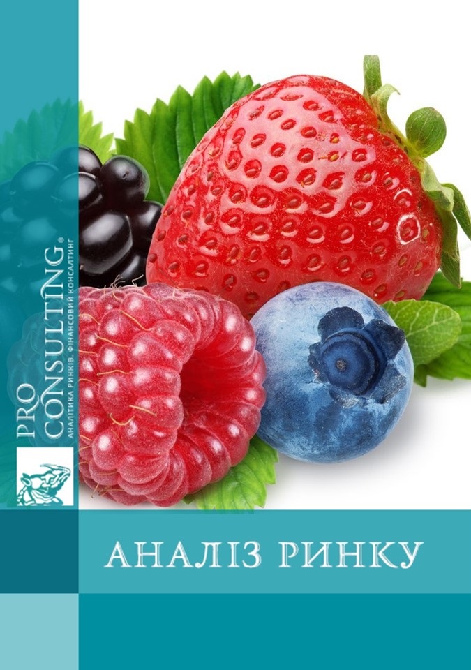 Аналіз ринку ягід (полуниця, лохина, малина, ожина) України. 2016 рік